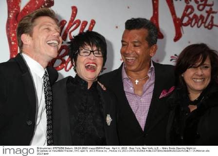 April 4, 2013 - New York, New York, U.S. - Kinky Boots Opening Night on Broadway.Al Hirschfeld Theater, NYC.April 4, 2013.Photos by , Photos Inc 2013.CHITA RIVERA - ZUMAms4