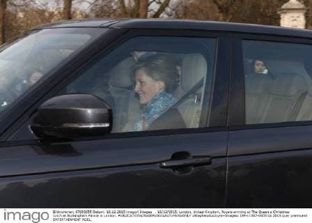 . 16 12 2015. London, United Kingdom. Royals arriving at The Queen s Christmas lunch at Buckingham Palace in London.  xStephenxLockx xi-Imagesx IIM-11587-0005