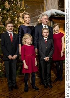Belgium, Brussels, Dec. 16, 2015 - Their Majesties the King Philippe Filip of Belgium and Queen Mathilde will offer the traditional Christmas concert at the Palace of Brussels - King Philippe Queen Mathilde Princess Elisabeth Prince Gabriel Prince Emmanuel Princess Eleonore of Belgium Â  DannyxGys