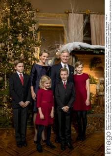 Belgium, Brussels, Dec. 16, 2015 - Their Majesties the King Philippe Filip of Belgium and Queen Mathilde will offer the traditional Christmas concert at the Palace of Brussels - King Philippe Queen Mathilde Princess Elisabeth Prince Gabriel Prince Emmanuel Princess Eleonore of Belgium Â  DannyxGys