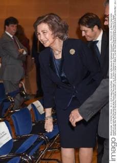 Königin Sofia besucht Weihnachtskonzert in Madrid S.M. la Reina Dona Sofia preside el concierto de Navidad de ?La Musica del Reciclaje en el Centro Alzheimer en Madrid. 588 Diego Puerta Cordon Press H.M. Queen Sofia presides the The Music of Recycling Christmas concert in Alzheimer s Center in Madrid. Cordon Press 