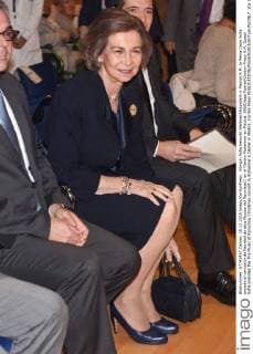 Königin Sofia besucht Weihnachtskonzert in Madrid S.M. la Reina Dona Sofia preside el concierto de Navidad de ?La Musica del Reciclaje en el Centro Alzheimer en Madrid. 588 Diego Puerta Cordon Press H.M. Queen Sofia presides the The Music of Recycling Christmas concert in Alzheimer s Center in Madrid. Cordon Press 