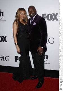 Wahl zur Miss Universe - Red Carpet No UK - No US: 20 December 2015 - Las Vegas, NV - Patricia Smith, Emmitt Smith. 2015 Miss Universe Red Carpet at the Planet Hollywood Resort and Casino.  MJT AdMedia
