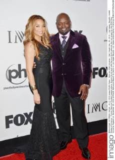 Wahl zur Miss Universe - Red Carpet Dec. 20, 2015 - Las Vegas, Nevada, United States of America - Former National Footbal League player Emmitt Smith and wife Patricia Smith attends the red carpet for the 2015 Miss Universe Pageant on December 20, 2015 at Planet Hollywood Resort & Casino in Las Vegas Nevada. Las Vegas United States of America - ZUMAt114