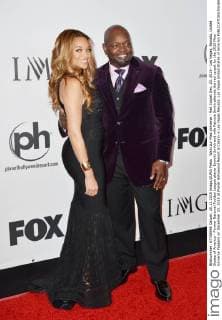 Wahl zur Miss Universe - Red Carpet Dec. 20, 2015 - Las Vegas, Nevada, United States of America - Former National Footbal League player Emmitt Smith and wife Patricia Smith attends the red carpet for the 2015 Miss Universe Pageant on December 20, 2015 at Planet Hollywood Resort & Casino in Las Vegas Nevada. Las Vegas United States of America - ZUMAt114