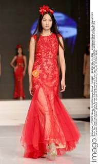 (151222) -- BEIJING, Dec. 21, 2015 -- A contestant takes part in the finals of 2015 Stellar New Face International Model Contest in Beijing, capital of China, Dec. 21, 2015. ) (lfj) CHINA-BEIJING-MODEL CONTEST (CN) ChenxJianli 