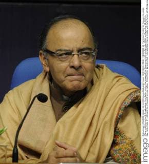NEW DELHI, INDIA - DECEMBER 23: The Union Minister for Finance, Corporate Affairs and Information & Broadcasting, Arun Jaitley during the release of the Government of India Calendar 2016, on December 23, 2015 in New Delhi, India. In a strong show of support for Arun Jaitley, Prime Minister Narendra Modi today said the Finance Minister will come through with flying colours against charges of corruption levelled against him by the opposition in a same way LK Advani did in the Hawala case.(Photo by Sushil Kumar Hindustan Times ) Union Finance Minister Arun Jaitley Release GOI Calendar 2016