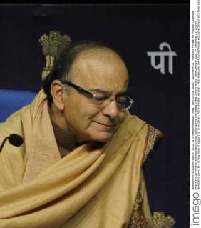 NEW DELHI, INDIA - DECEMBER 23: The Union Minister for Finance, Corporate Affairs and Information & Broadcasting, Arun Jaitley during the release of the Government of India Calendar 2016, on December 23, 2015 in New Delhi, India. In a strong show of support for Arun Jaitley, Prime Minister Narendra Modi today said the Finance Minister will come through with flying colours against charges of corruption levelled against him by the opposition in a same way LK Advani did in the Hawala case.(Photo by Sushil Kumar Hindustan Times ) Union Finance Minister Arun Jaitley Release GOI Calendar 2016