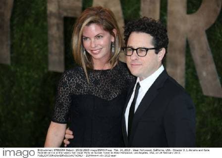 Feb. 24, 2013 - West Hollywood, California, USA - Director J. J. Abrams and Katie McGrath arrive at the Vanity Fair Oscar Party at Sunset Tower in West Hollywood, Los Angeles, USA, on 24 February 2013. - ZUMAmm4