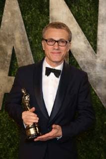 Feb. 25, 2013 - West Hollywood, California, USA - Best supporting actor winner Christoph Waltz arrives at the Vanity Fair Oscar Party at Sunset Tower in West Hollywood, Los Angeles, USA, on 24 February 2013. - ZUMAmm4