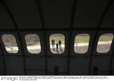 Dec. 27, 2015 - Neihuang, Henan, CHN - Neihuang, CHINA - December 27 2015: (EDITORIAL USE ONLY. CHINA OUT) A plane restaurant. Neihuang CHN  - ZUMAs145