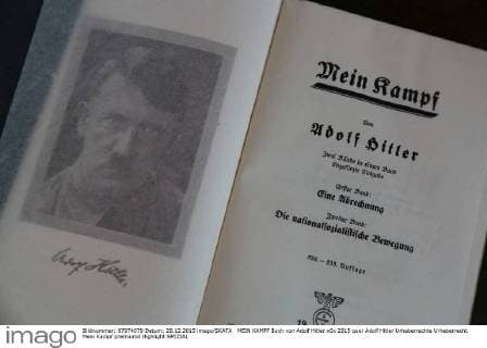 IMAGO History, Zweiter Weltkrieg: 1939 - 1945 MEIN KAMPF Buch von Adolf Hitler