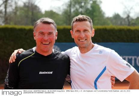 BMW Open 2014, L-R: Udo Riglewski und Turnierdirektor Patrik Kuehnen