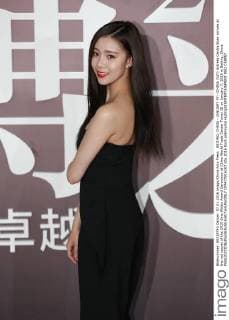 BEIJING, CHINA - JANUARY 07: (CHINA OUT) Actress Cecilia Boey arrives at the red carpet of the 2015 Sina Weibo Award Ceremony at China World Trade Center Tower III on January 7, 2016 in Beijing, China.  CFP477916107