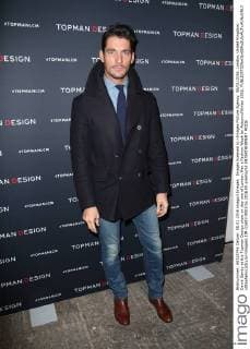 Images licensed to i-Images Picture Agency. 08 01 2016. London, United Kingdom. David Gandy at the Topman Design show on day one of London Men s Fashion Week for Autumn Winter 2016.  xStephenxLockx xi-Imagesx IIM-11687-0003