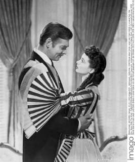 Hollywood, California: 1939 Movie stars Vivien Leigh and Clark Gable in a scene from the film, Gone With The Wind . Copyright: xUnderwoodxArchives X-Gable-Clark_2HR