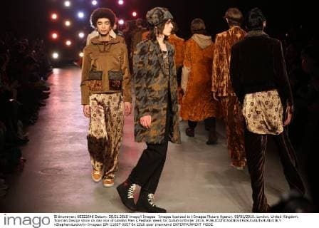 Images licensed to i-Images Picture Agency. 08 01 2016. London, United Kingdom. Topman Design show on day one of London Men s Fashion Week for Autumn Winter 2016.  xStephenxLockx xi-Imagesx IIM-11687-0007