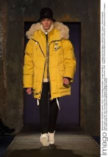Image licensed to i-Images Picture Agency. 09 01 2016. London, United Kingdom. Coach show on day two of London Men s Fashion Week for autumn winter 2016.  xStephenxLockx xi-Imagesx IIM-11695-0020