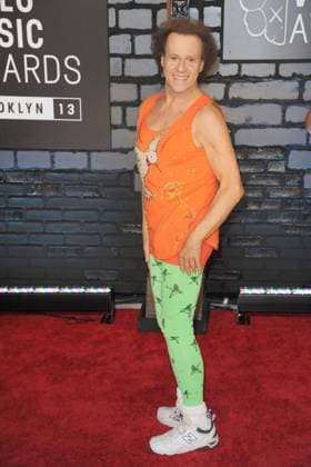 Aug. 26, 2013 - New York, , 2013 New York City ..Richard Simmons attending the 2013 MTV Video Music Awards at the Barclays Center on August 25, 2013 in Brooklyn, New York City  - ZUMAny1