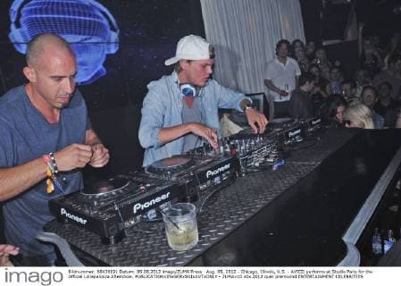 Aug. 05, 2012 - Chicago, Illinois, U.S. - AVICII performs at Studio Paris for the Official Lollapalooza Aftershow.  - ZUMAv10