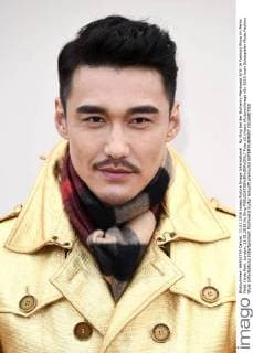 Hu Bing bei der Burberry Menswear A W 16 Fashion Show im Perks Field, Hyde Park. London, 11.01.2016 Hu Bing  Foto:xS.xVasx xFuturexImage