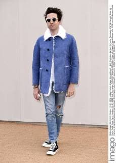 Nick Grimshaw bei der Burberry Menswear A W 16 Fashion Show im Perks Field, Hyde Park. London, 11.01.2016 Nick Grimshaw  Foto:xS.xVasx xFuturexImage