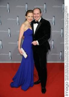 Wolfram Kons und seine Ehefrau Alexa bei der Verleihung Deutscher Fernsehpreis am 13.01.2016 in Düsseldorf Deutscher Fernsehpreis 2016 in Duesseldorf 