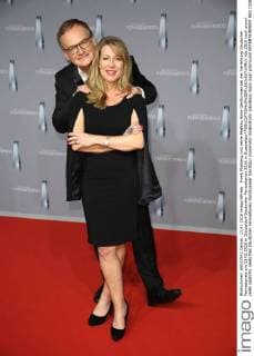 Frank Plasberg und seine Ehefrau Anne Gesthuysen bei der Verleihung Deutscher Fernsehpreis am 13.01.2016 in Düsseldorf Deutscher Fernsehpreis 2016 in Duesseldorf 
