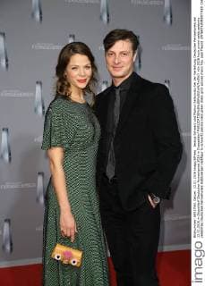 Jessica Schwarz und Markus Selikovsky bei der Verleihung Deutscher Fernsehpreis am 13.01.2016 in Düsseldorf Deutscher Fernsehpreis 2016 in Duesseldorf 