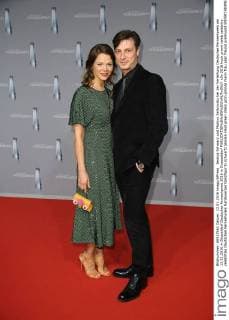 Jessica Schwarz und Markus Selikovsky bei der Verleihung Deutscher Fernsehpreis am 13.01.2016 in Düsseldorf Deutscher Fernsehpreis 2016 in Duesseldorf 