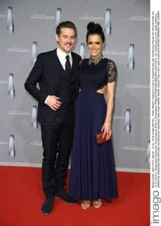 Klaas Heufer-Umlauf und Doris Golpashin bei der Verleihung Deutscher Fernsehpreis am 13.01.2016 in Düsseldorf Deutscher Fernsehpreis 2016 in Duesseldorf 