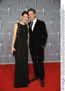 Markus Lanz und seine Ehefrau Angela Gessmann bei der Verleihung Deutscher Fernsehpreis am 13.01.2016 in Düsseldorf Deutscher Fernsehpreis 2016 in Duesseldorf 
