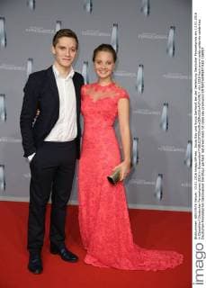 Jonas Nay und Sonja Gerhardt bei der Verleihung Deutscher Fernsehpreis am 13.01.2016 in Düsseldorf Deutscher Fernsehpreis 2016 in Duesseldorf 