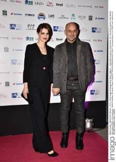 Aphrodite Award in Rom Rome, Via Tiburtina Studios Gala Award Aphrodite 2016, in the picture: Paola Cortellesi Riccardo Milani  VincenzoxLandi