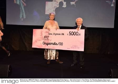 Aphrodite Award in Rom Rome, Via Tiburtina Studios Gala Award Aphrodite 2016, pictured Franco Mandelli  VincenzoxLandi