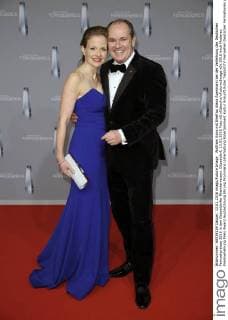 Wolfram Kons mit Ehefrau Alexa Apermann bei der Verleihung des Deutschen Fernsehpreises 2016 in den Düsseldorfer Rheinterrassen. Düsseldorf, 13.01.2016 Foto:xS.xGabschx xFuturexImage
