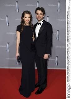 Yvonne Catterfeld und Oliver Wnuk bei der Verleihung des Deutschen Fernsehpreises 2016 in den Düsseldorfer Rheinterrassen. Düsseldorf, 13.01.2016 Foto:xS.xGabschx xFuturexImage