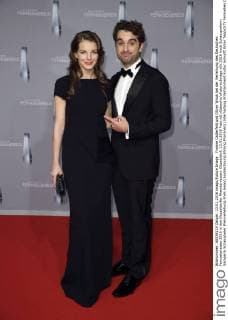 Yvonne Catterfeld und Oliver Wnuk bei der Verleihung des Deutschen Fernsehpreises 2016 in den Düsseldorfer Rheinterrassen. Düsseldorf, 13.01.2016 Foto:xS.xGabschx xFuturexImage