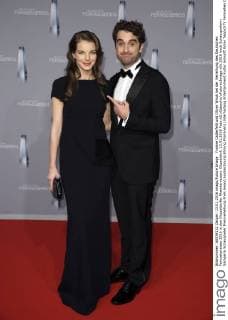 Yvonne Catterfeld und Oliver Wnuk bei der Verleihung des Deutschen Fernsehpreises 2016 in den Düsseldorfer Rheinterrassen. Düsseldorf, 13.01.2016 Foto:xS.xGabschx xFuturexImage