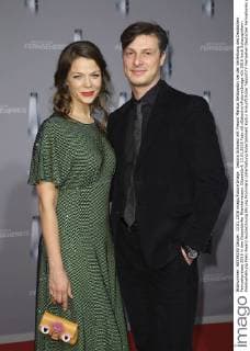 Jessica Schwarz mit Freund Markus Selikowsky bei der Verleihung des Deutschen Fernsehpreises 2016 in den Düsseldorfer Rheinterrassen. Düsseldorf, 13.01.2016 Foto:xS.xGabschx xFuturexImage