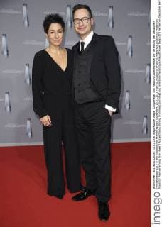 Dunja Hayali und Matthias Opdenhövel bei der Verleihung des Deutschen Fernsehpreises 2016 in den Düsseldorfer Rheinterrassen. Düsseldorf, 13.01.2016 Foto:xS.xGabschx xFuturexImage