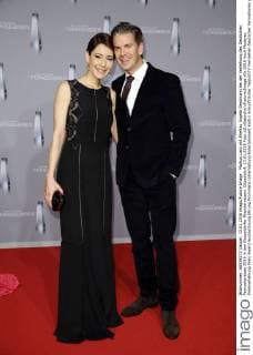 Markus Lanz mit Ehefrau Angela Gessmann bei der Verleihung des Deutschen Fernsehpreises 2016 in den Düsseldorfer Rheinterrassen. Düsseldorf, 13.01.2016 Foto:xS.xGabschx xFuturexImage