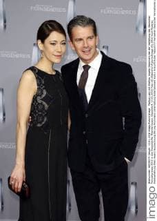 Markus Lanz mit Ehefrau Angela Gessmann bei der Verleihung des Deutschen Fernsehpreises 2016 in den Düsseldorfer Rheinterrassen. Düsseldorf, 13.01.2016 Foto:xS.xGabschx xFuturexImage