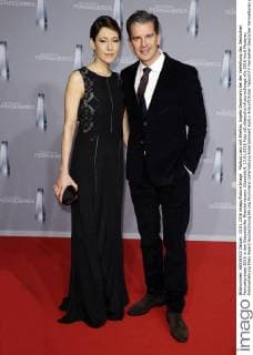 Markus Lanz mit Ehefrau Angela Gessmann bei der Verleihung des Deutschen Fernsehpreises 2016 in den Düsseldorfer Rheinterrassen. Düsseldorf, 13.01.2016 Foto:xS.xGabschx xFuturexImage