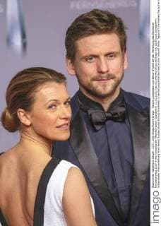 Kerstin Landsmann und Steve Windolf bei der Verleihung des Deutschen Fernsehpreises 2016 in den Düsseldorfer Rheinterrassen. Düsseldorf, 13.01.2016 Foto:xC.xHardtx xFuturexImage