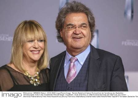 Patricia Riekel und Helmut Markwort bei der Verleihung des Deutschen Fernsehpreises 2016 in den Düsseldorfer Rheinterrassen. Düsseldorf, 13.01.2016 Foto:xC.xHardtx xFuturexImage