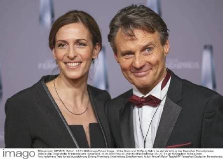 Ulrike Frank und Wolfgang Bahro bei der Verleihung des Deutschen Fernsehpreises 2016 in den Düsseldorfer Rheinterrassen. Düsseldorf, 13.01.2016 Foto:xC.xHardtx xFuturexImage