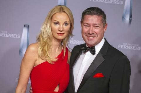 Joachim Llambi mit Ehefrau Ilona bei der Verleihung des Deutschen Fernsehpreises 2016 in den Düsseldorfer Rheinterrassen. Düsseldorf, 13.01.2016 Foto:xC.xHardtx xFuturexImage