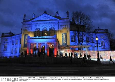 Feature Übersicht Verleihung des Bayerische Filmpreis 2015 Preis, Auszeichnung, Ehrung Prinzregententheater München 15. Januar 2016