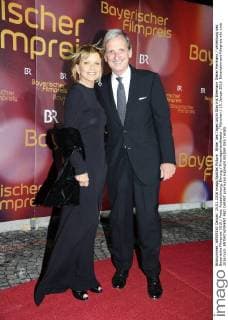 Bilder des Tages Uschi Glas mit Ehemann Dieter Hermann Verleihung des Bayerische Filmpreis 2015 Preis, Auszeichnung, Ehrung Prinzregententheater München 15. Januar 2016
